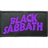 Black Sabbath Wavy Logo - Kangasmerkki