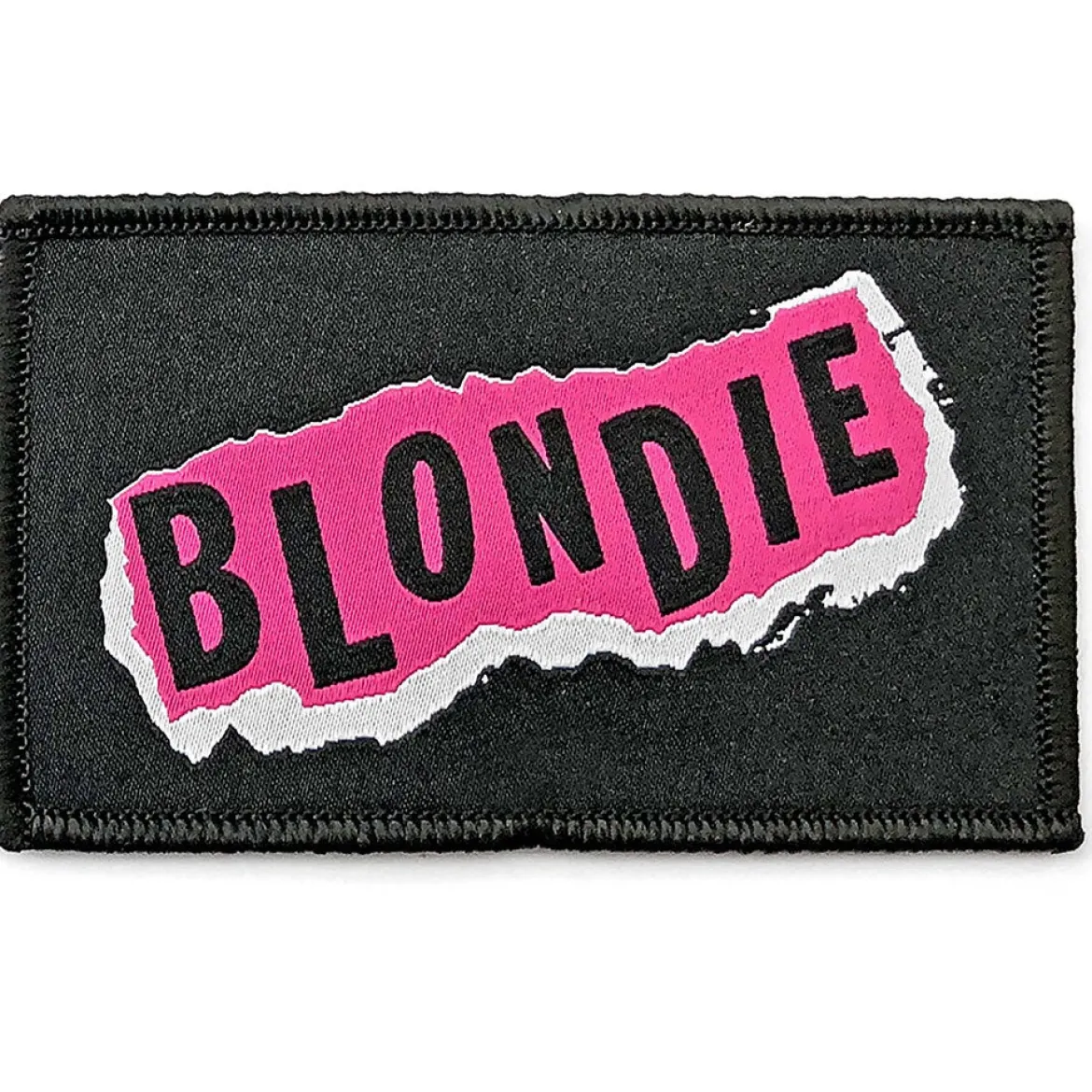 Blondie Punk Logo - Kangasmerkki