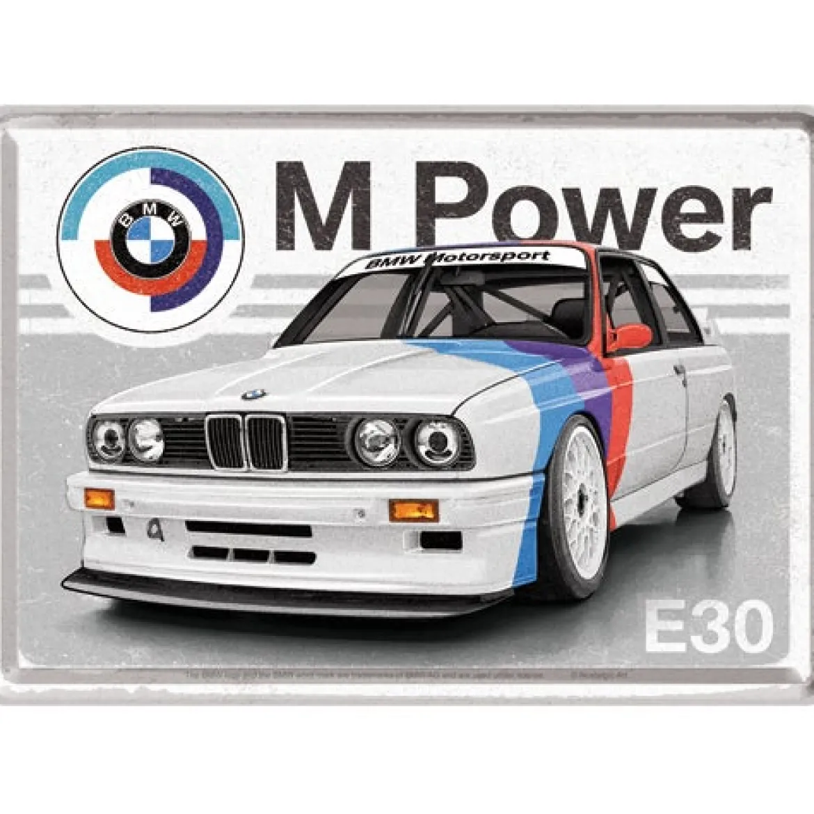 BMW Motorsport - M Power E30 - Postikortti