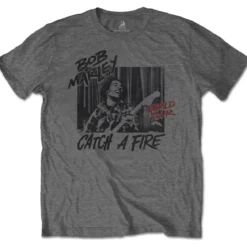 Bob Marley Catch a fire World tour - T-paita
