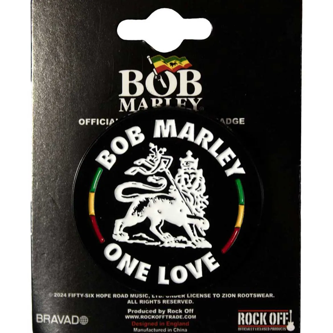 Bob Marley Lion - Pinssi