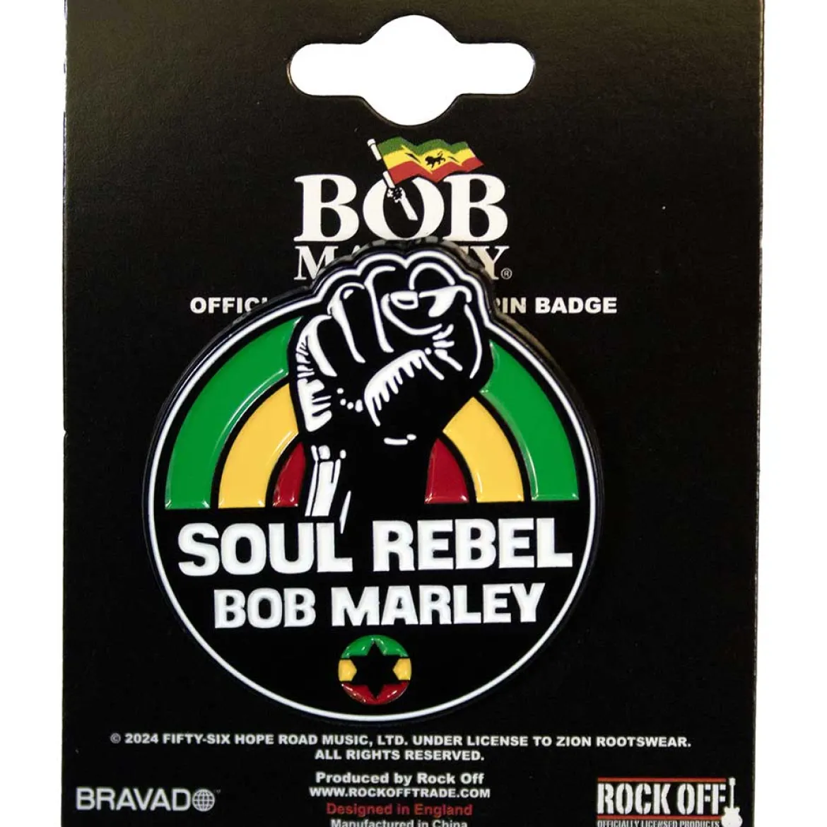 Bob Marley Soul Rebel - Pinssi