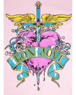 Bon Jovi: Heart Vintage - T-paita