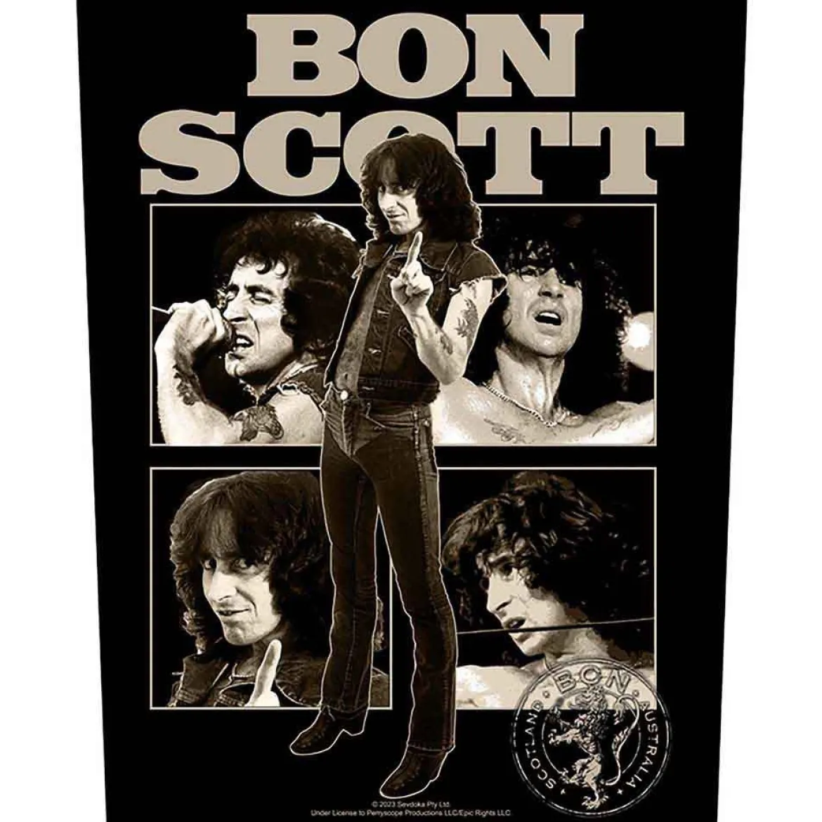 Bon Scott: Collage - Selkämerkki