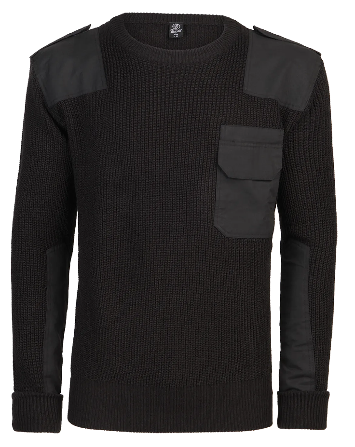 Brandit BW Pullover - Neulepaita, black
