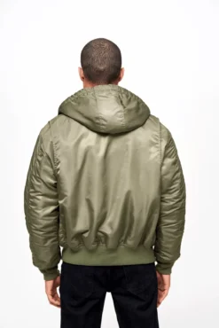 Brandit CWU Hooded Jacket - Talvitakki, oliivi