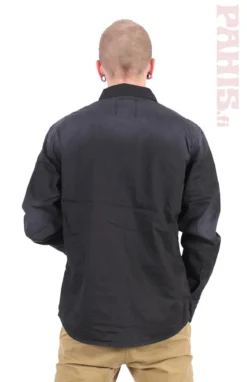 Brandit Hardee Denim - kauluspaita, musta