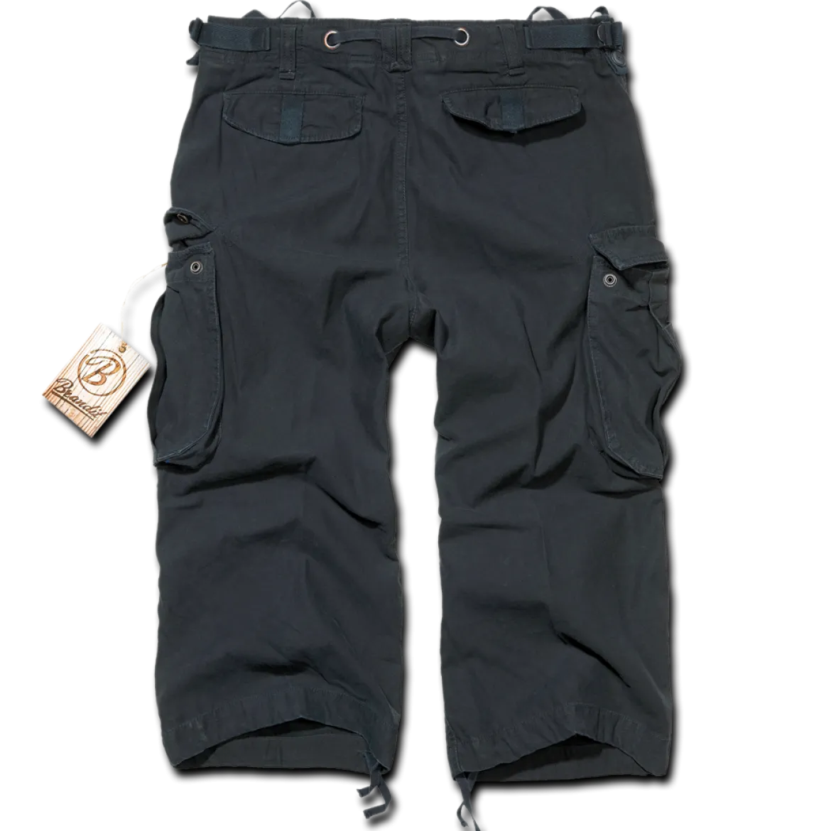 Brandit Industry 3/4 Vintage - Shortsit Black