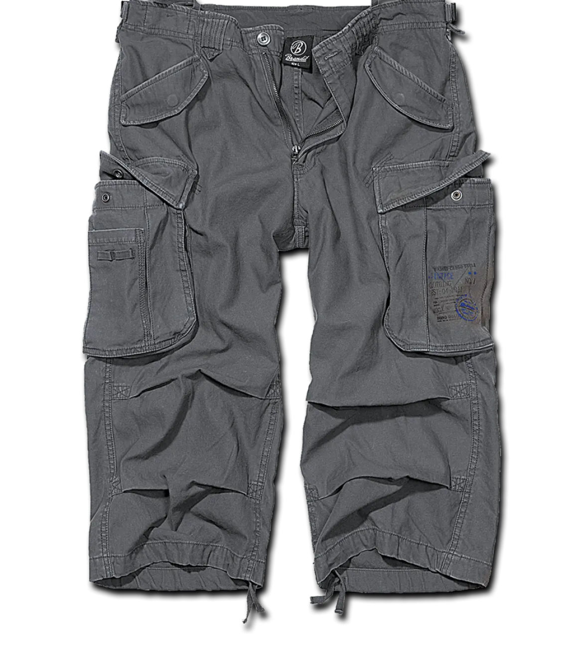 Brandit Industry 3/4 Vintage - Shortsit, anthrazit