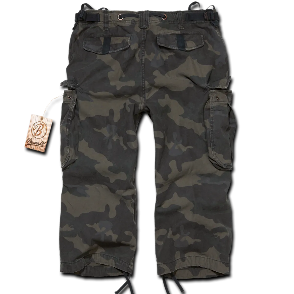 Brandit Industry 3/4 Vintage - Shortsit Darkcamo