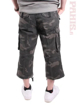 Brandit Industry 3/4 Vintage - Shortsit Darkcamo
