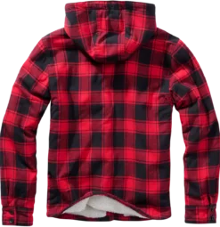 Brandit Lumberjacket - Välikausitakki, puna-musta