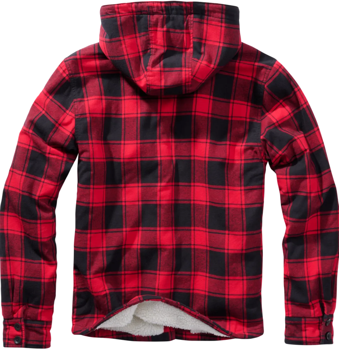 Brandit Lumberjacket - Välikausitakki, puna-musta
