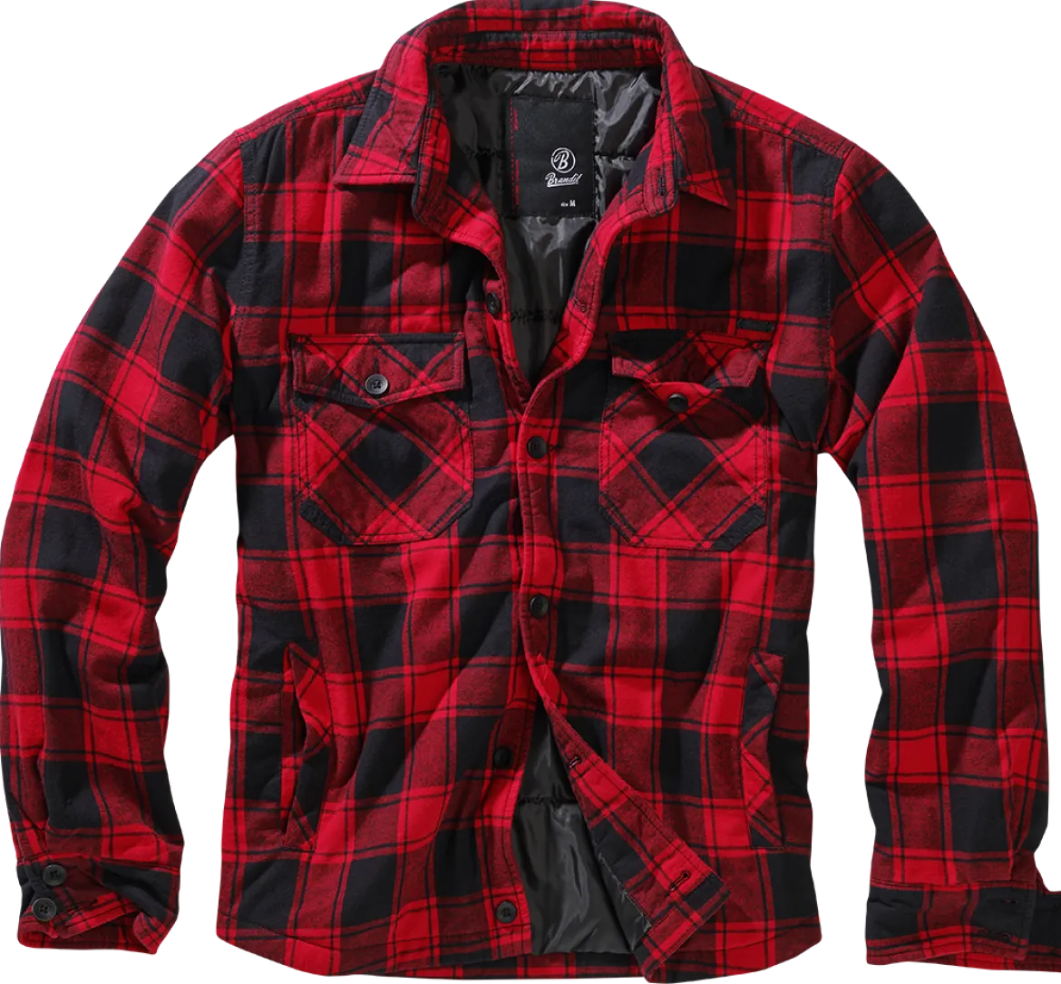Brandit Lumberjacket - välikausitakki, punainen