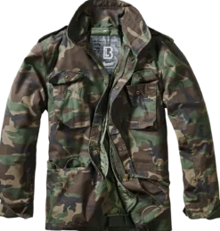 Brandit M65 Army - Talvitakki irroitettavalla vuorella, woodland