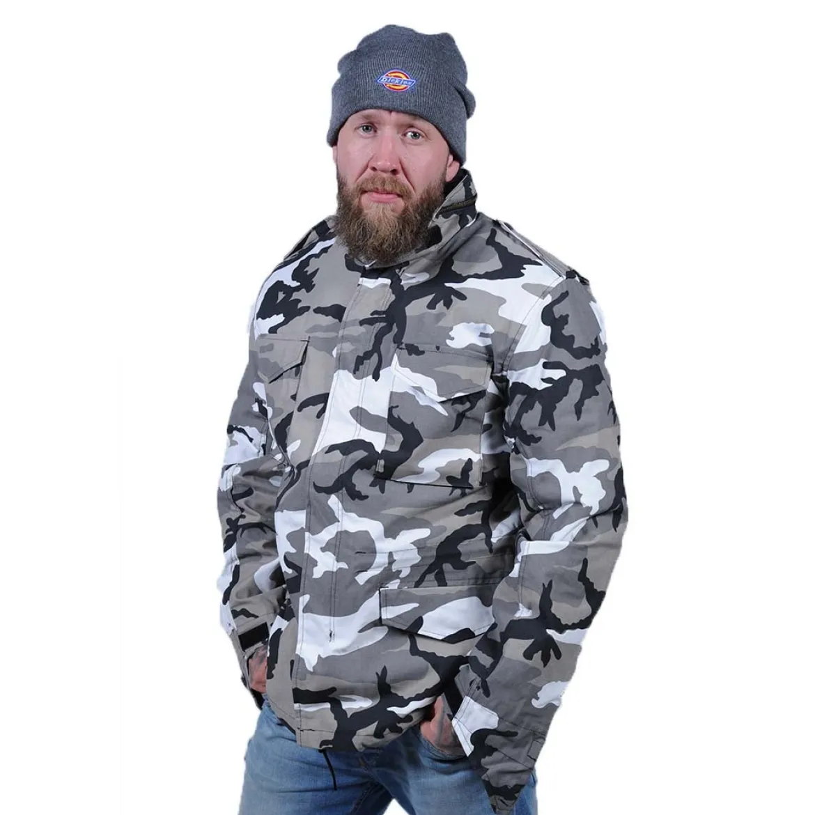 Brandit M65 Army - Talvitakki irroitettavalla vuorella, Urban