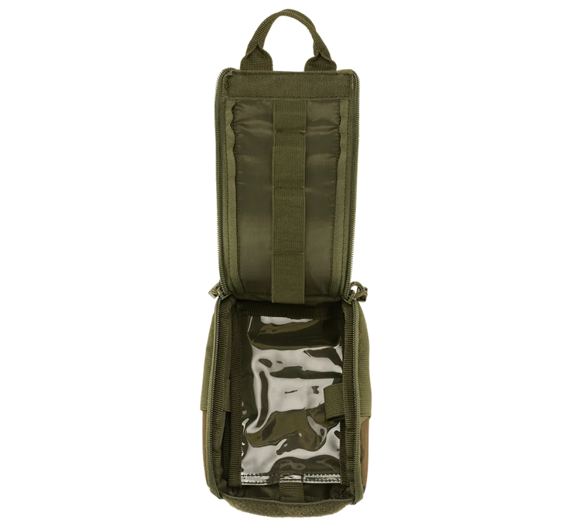 Brandit Molle First Aid Pouch Premium- lisätasku, woodland