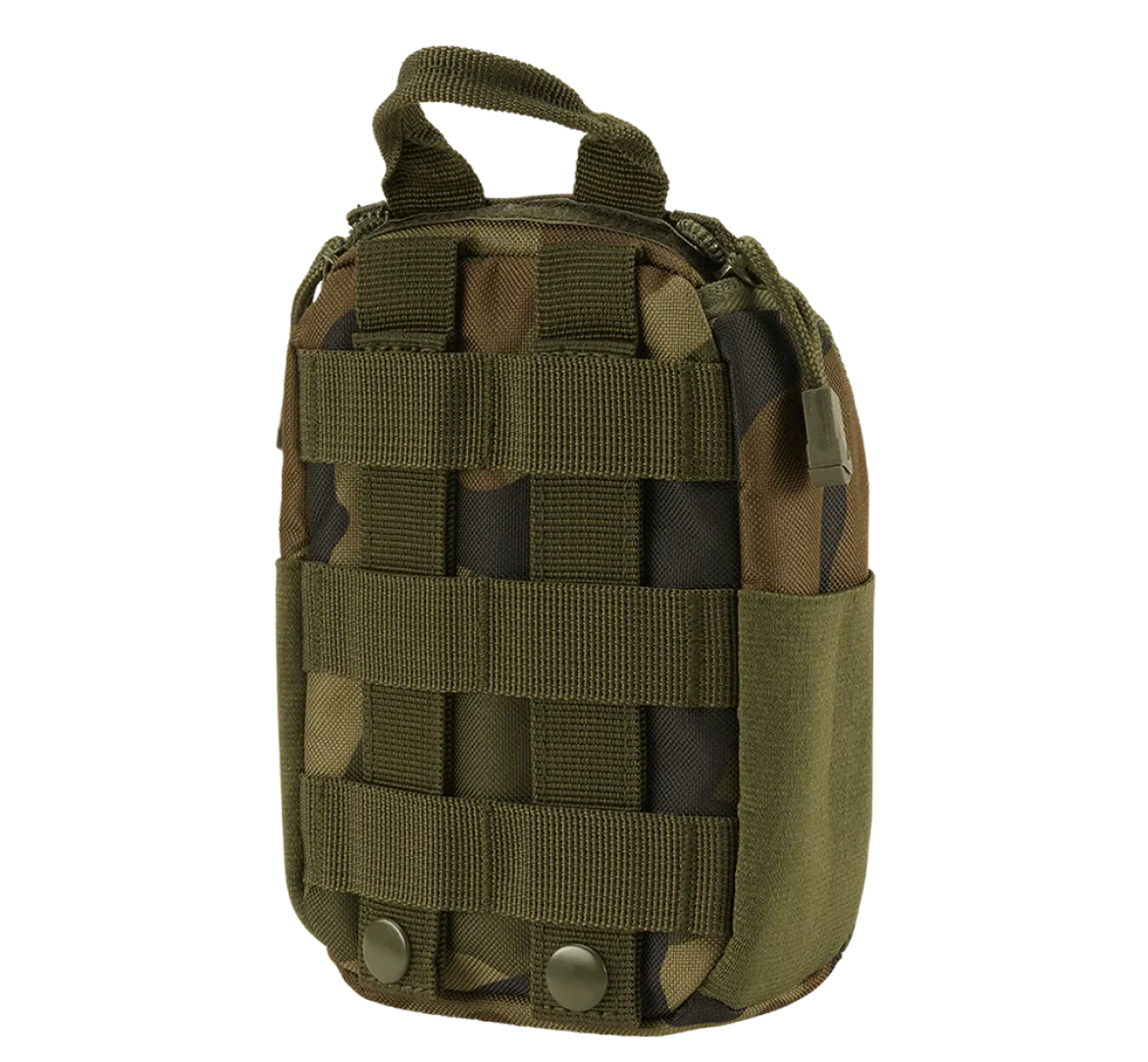 Brandit Molle First Aid Pouch Premium- lisätasku, woodland