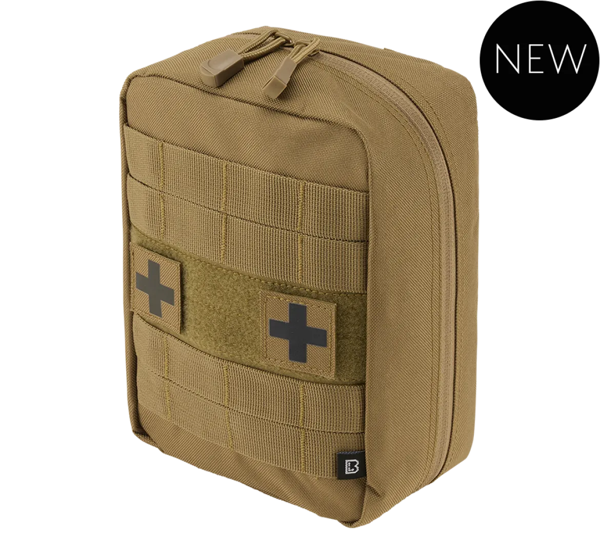 Brandit Molle First Aid Pouch Large - lisätasku, camel