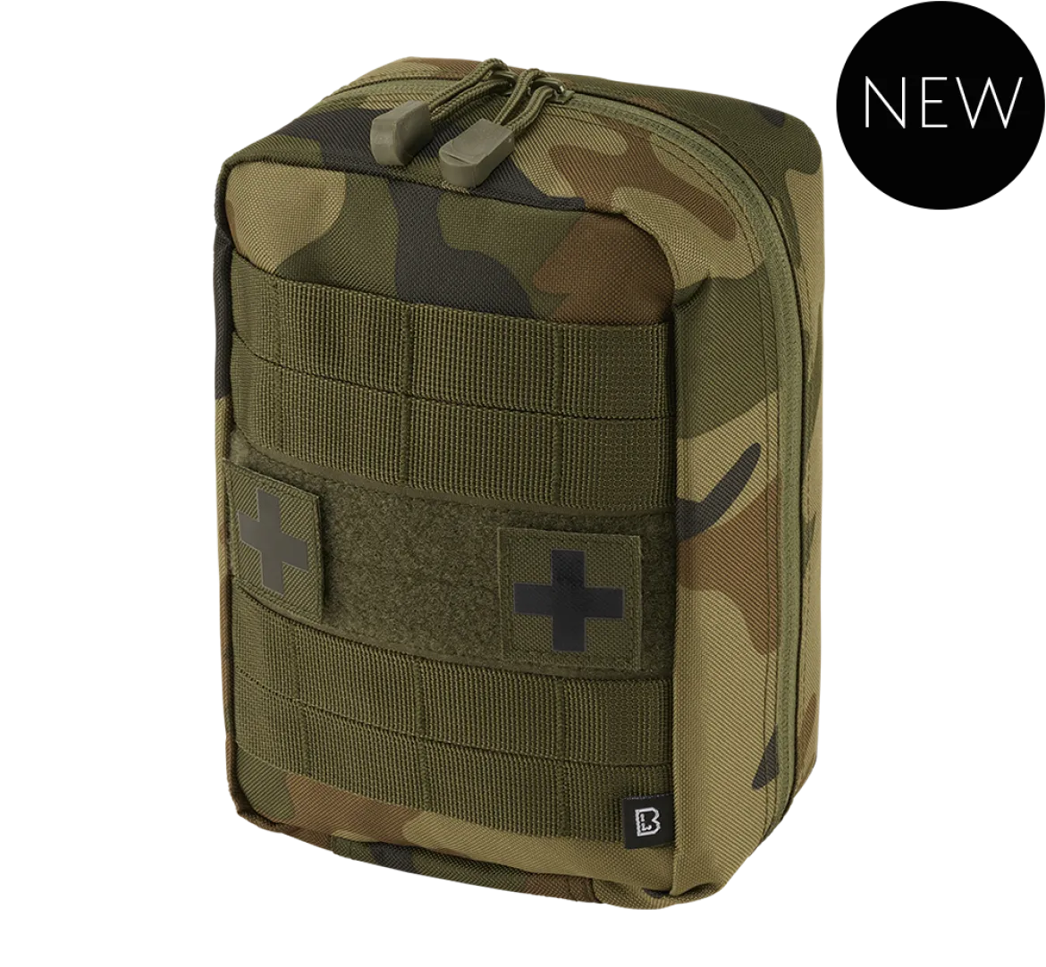 Brandit Molle First Aid Pouch Large - lisätasku, woodland