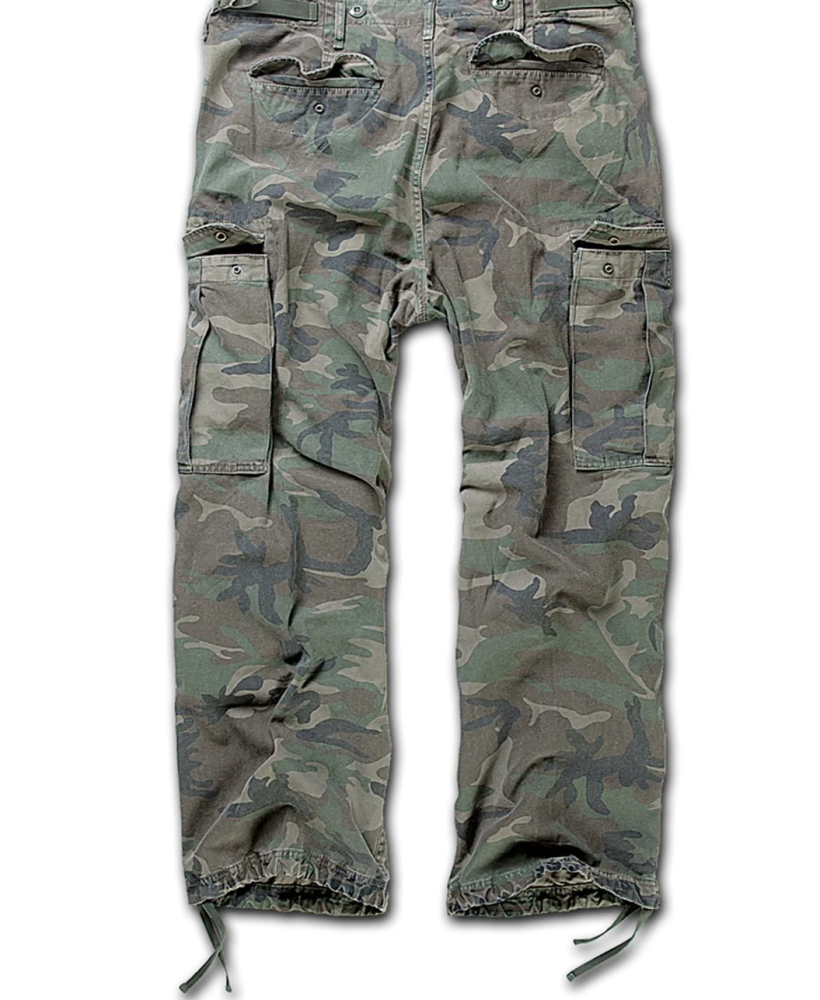 Brandit M65 Vintage reisitaskuhousut - Woodland