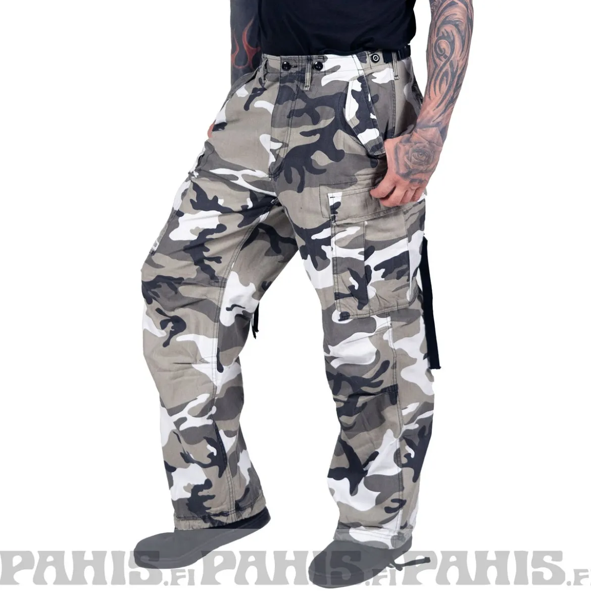 Brandit M65 Vintage reisitaskuhousut - Urban