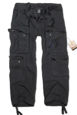 Brandit Pure Vintage reisitaskuhousut - Black