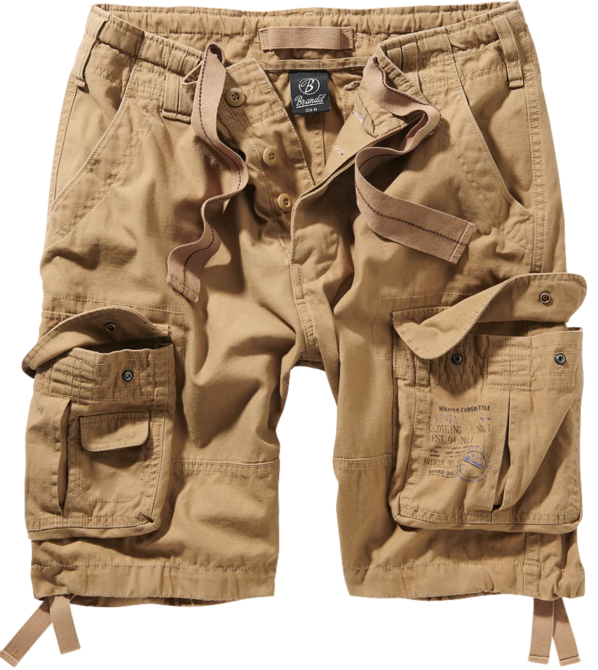 Brandit Pure Vintage - Shortsit, beige