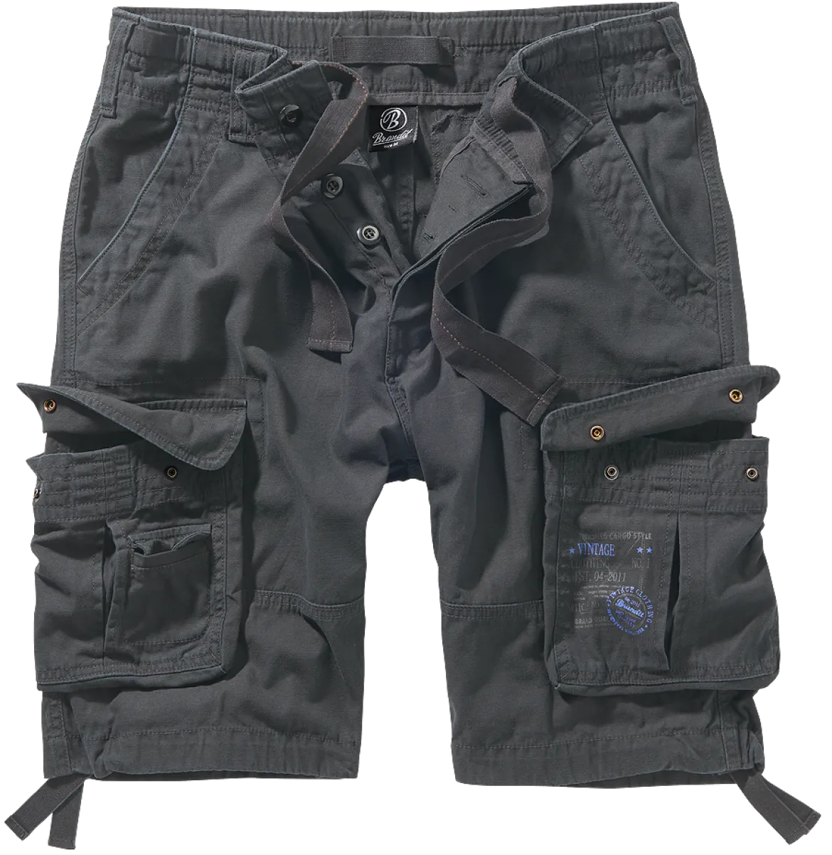 Brandit Pure Vintage - Shortsit, anthracite