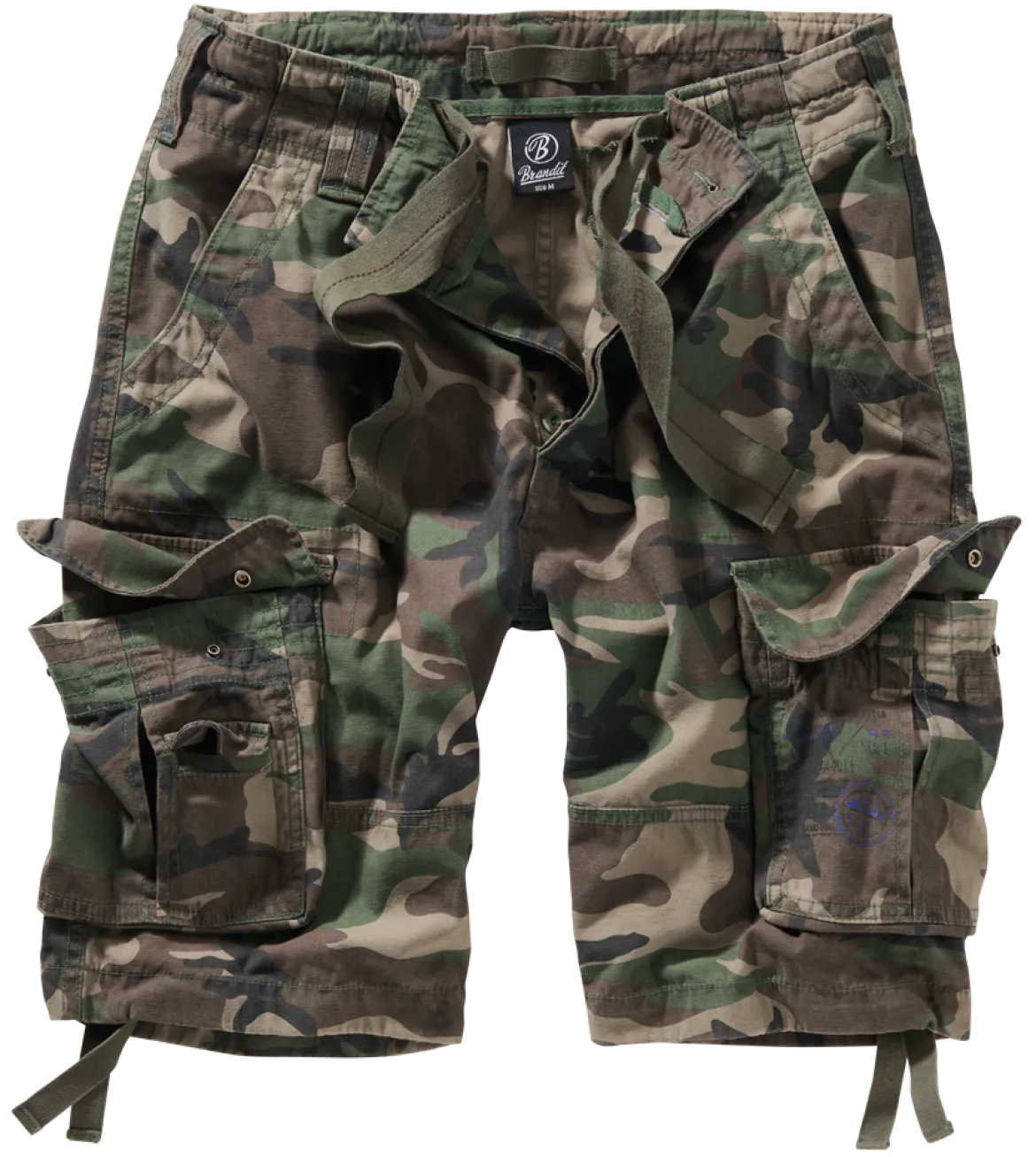 Brandit Pure Vintage - Shortsit, woodland