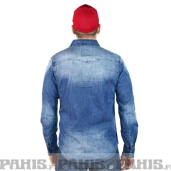 Brandit Riley - Kauluspaita, denim blue