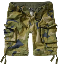 Brandit Savage Vintage - Shortsit, Swedish Camo