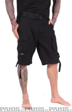 Brandit Savage Vintage - Shortsit, musta