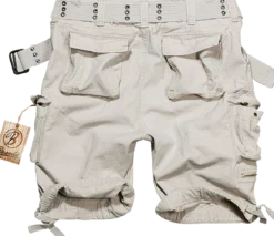 Brandit Savage Vintage - Shortsit, old white