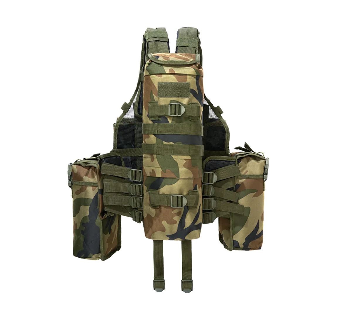 Brandit Tactical vest -liivi, woodland