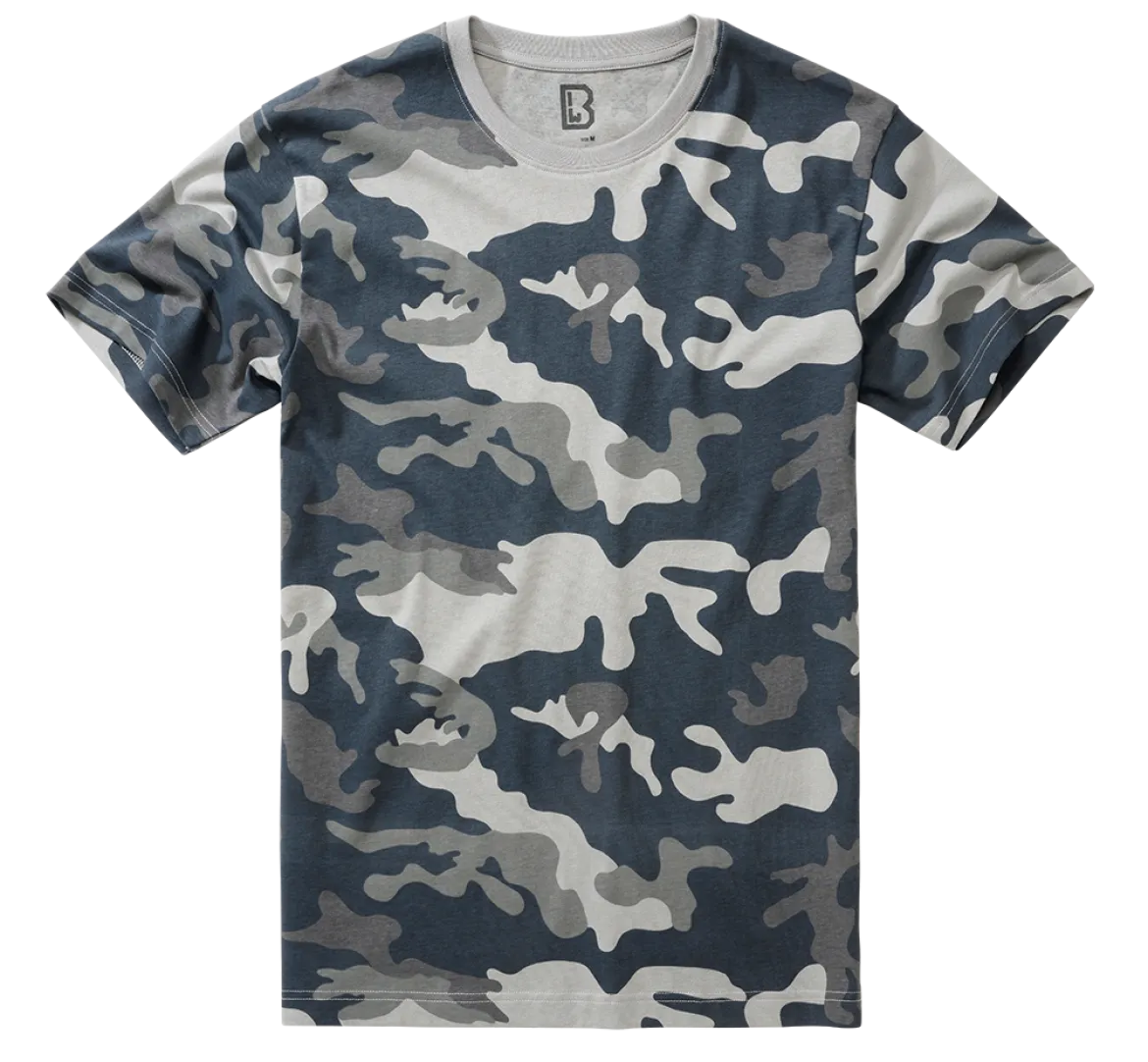 Brandit - T-Paita, grey camo