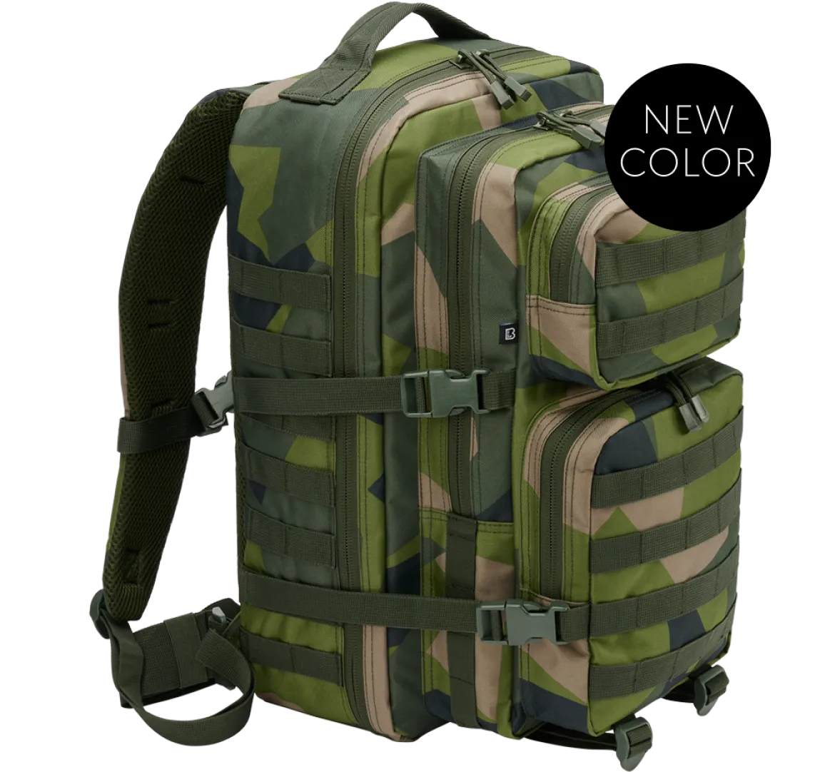 Brandit US Cooper Large - reppu, swedish camo