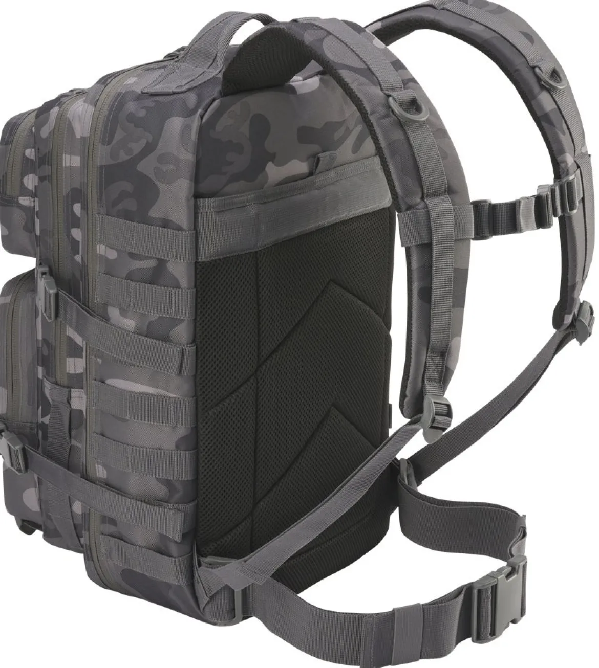 Brandit US Cooper Large - reppu, grey camo