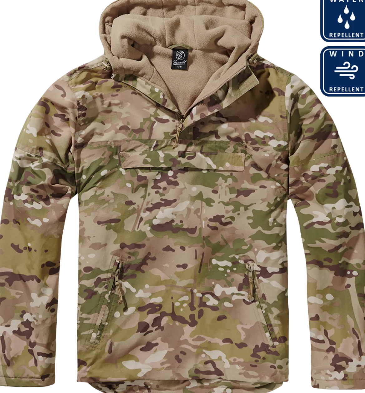 Brandit Windbreaker -Tuulitakki, tactical camo