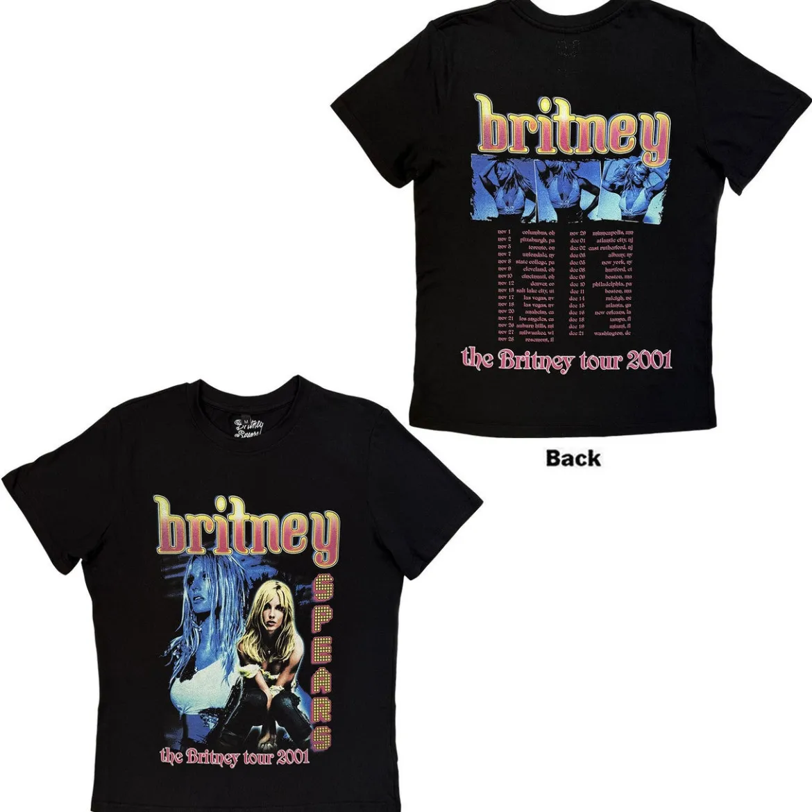 Britney Spears: Britney Tour - Naisten T-paita