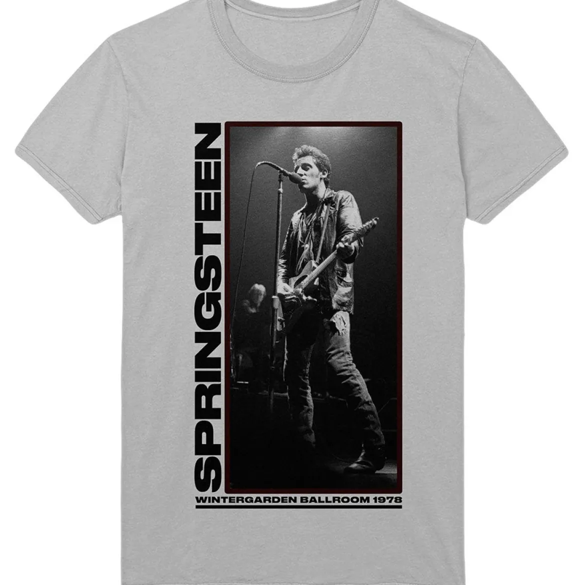 Bruce Springsteen Wintergarden photo - T-paita