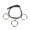 Bullet 69- Choker,plate medium rings