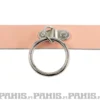 Bullet 69- Choker, 2 row medium ring, Baby Pink