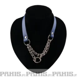 Bullet 69Double Hanging Chain - Choker, Blue