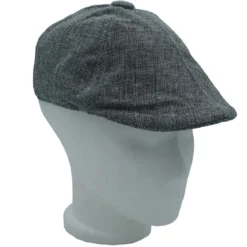 Bullet69 - Flat cap hattu, harmaa