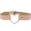 Bullet 69heart fitting - Choker, baby pink