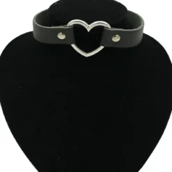 Bullet 69heart fitting - Choker, black