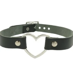 Bullet 69heart fitting - Choker, black