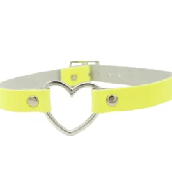 Bullet 69heart fitting - Choker, yellow
