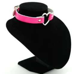 Bullet 69heart fitting pink - Choker
